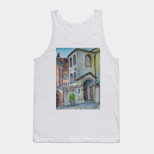 Watercolor Sketch - Genève, Rue Tabazan 7A. 2013 Tank Top